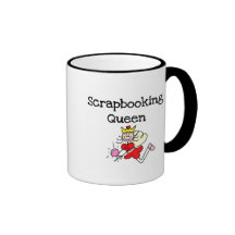 Stick Figure Scrapbook Queen Tshirts and Gifts Mugs