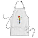Stick Figure Skateboarder aprons
