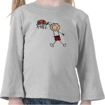 Stick Figure Slam Dunk T-shirts and Gifts