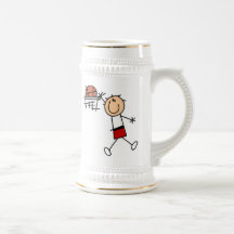 Stick Figure Slam Dunk T-shirts and Gifts Coffee Mug
