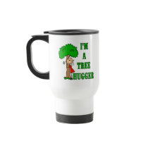 Stick Figure Tree Hugger T-shirts and Gifts Mug