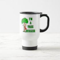Stick Figure Tree Hugger T-shirts and Gifts mugs