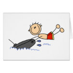Stick Figure Tubing Tshirts and Gifts Cards