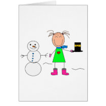 stick figures cards