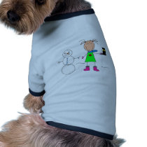 stick figures pet clothing