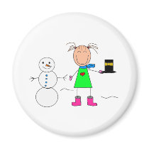 stick figures magnets
