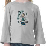 Stick Girl on Trampoline T-shirts and Gifts