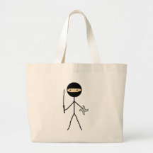 Stick Ninja Canvas Bags
