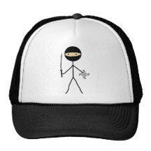 Stick Ninja Trucker Hats