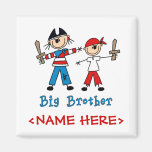 Stick Pirates Big Brother Refrigerator Magnets