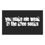 Sticker 4-Pack: Knee Socks stickers