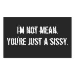 Sticker 4-Pack: Sissy stickers