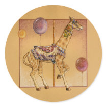 Sticker - Carousel Giraffe