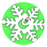 Sticker-Christmas Snowflake