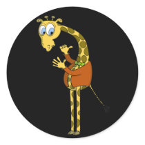 sticker giraffe"cartoon"