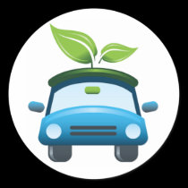Sticker Go Green Car stickers