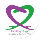 Sticker hug stickers