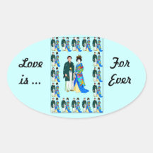 Sticker _Japanese couple