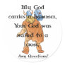 sticker My God
