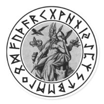 sticker Odin Shield