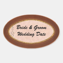 Sticker - Oval - date
