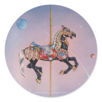Sticker - Petaluma Carousel Horse 1