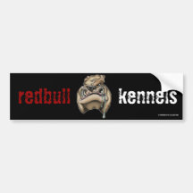 Sticker Redbull kennels Autosticker