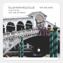 Sticker - Rialto Bridge colour