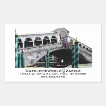 Sticker - Rialto Bridge colour