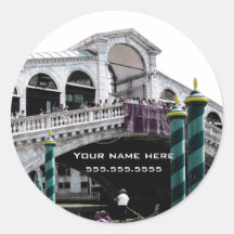 Sticker - Rialto Bridge colour