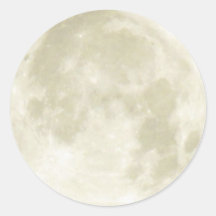 Sticker (rnd) - Full Moon