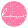 STICKER / SEAL :: love