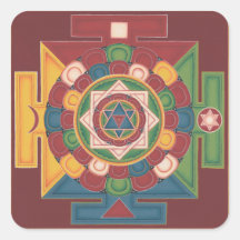STICKER SHEET - Mandala of the 5 Elements