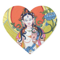 STICKER SHEET  - White Tara - Buddha of Long Life