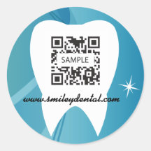 Sticker Template Dental Care