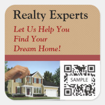 Sticker Template Realty Experts