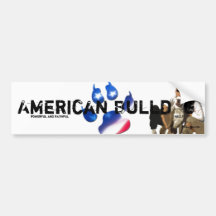 Sticker Unikat Nelly American Bulldog Auto Sticker