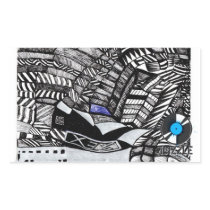 Sticker with ICizzle Artwork