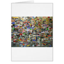Stickers Greeting Card
