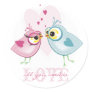 STICKERS :: love birds - all you need is LOVE...