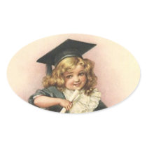 STICKERS Sweet Vintage Graduation Graduate diploma