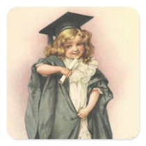 STICKERS Sweet Vintage Graduation Graduate diploma