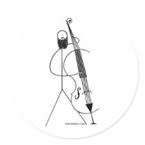 Stikman Round Stickers