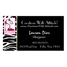 Stiletto Diva Business Cards