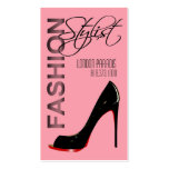 Stiletto Fashion Stylist, Costume Designer business cards