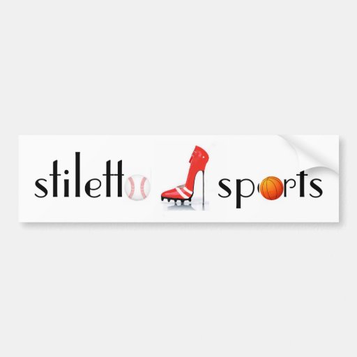 Stiletto Sports Official Bumper Stickers
