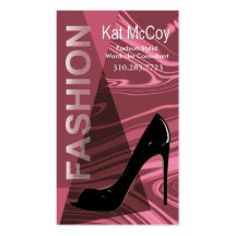 "Stiletto Style" - Fashion Stylist, Designer Business Cards