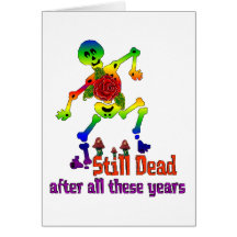 Still Dead Greeting Card
