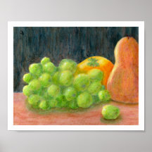Still Life and Pear, Poster