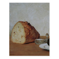 Still life beer and radish - Albert Anker postcards